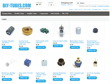 Tablet Screenshot of diy-tubes.com